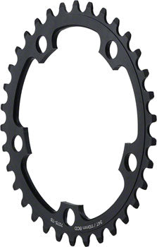 Dimension Chainring - 34T, 110mm BCD, Middle, Black
