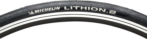 Michelin Lithion 2 Tire - 700 x 25, Clincher, Folding , Black/Dark Gray