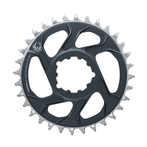SRAM Eagle X-SYNC 2 Direct Mount Chainring - 32t, Direct Mount, 6mm Offset, For Boost, Lunar/Polar Grey