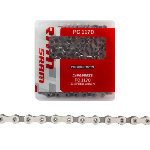 SRAM PC-1170 Chain - 11-Speed, 120 Links, Silver/Gray
