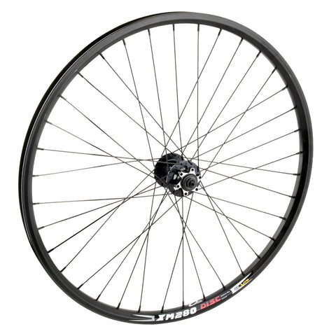Wheel Master Front Wheel 26x1.5 559x21 WEI XM280 DISC, BK 36 WM MT2000 6B BK 100mm 14gBK