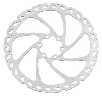 Hayes V7 Disc Brake Rotor - 180mm, 6-Bolt, Silver