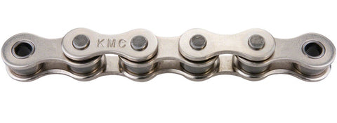 KMC B1H Chain - Single Speed 1/2" x 1/8", 114 Links, Silver
