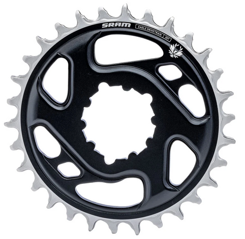 SRAM X-Sync 2 Eagle Direct Mount Chainring - 30t, 12-Speed, 3-Bolt Direct Mount, 3mm Offset, Aluminum, Black