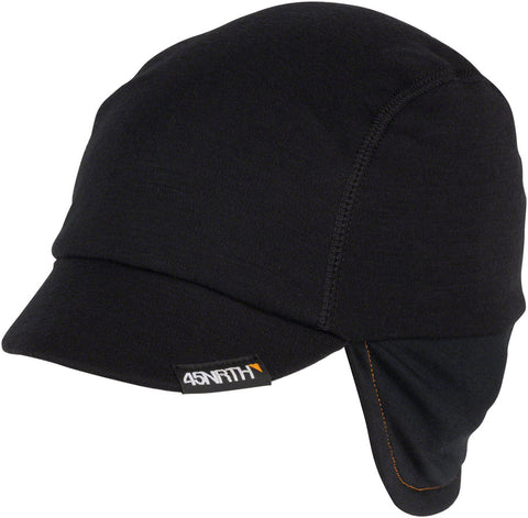 45NRTH 2024 Greazy Cycling Cap - Black, Large / X-Large