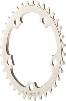Dimension Chainring - 36T, 110mm BCD, Middle, Silver