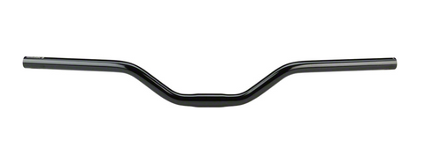 MSW High-Rise Bar 60mm Rise w/ 15d Sweep, Black