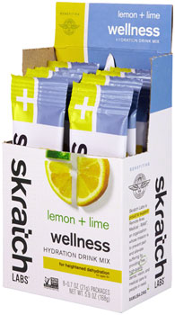 Skratch Labs Wellness Hydration Drink Mix: Lemon and Lime, Box of 8