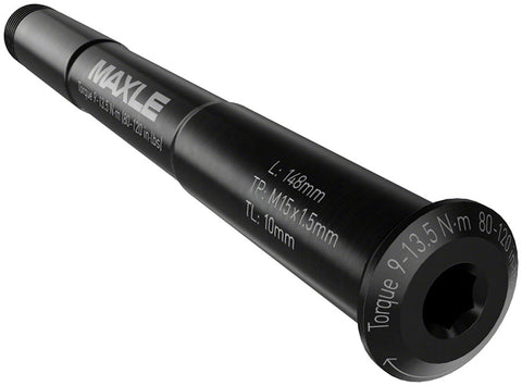 RockShox Maxle Stealth Front - 12x100, 134mm Length, Thread Length 9mm, Pitch M12x1.50