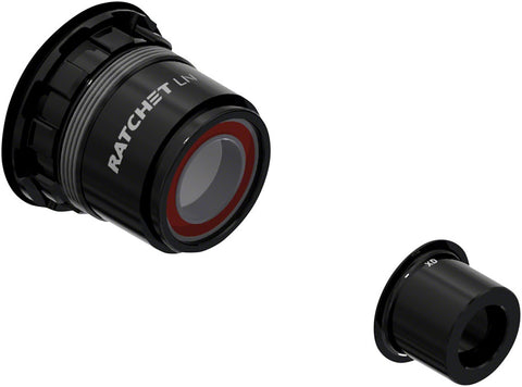 DT Swiss Ratchet LN Freehub Body, SRAM XD, Standard, Aluminum, Sealed Bearing, Kit w/ End Cap, 12 x 142/148 mm