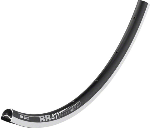 DT Swiss RR 411 Rim - 700, Rim, Black, 32