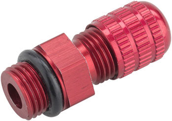 FOX Auto-Sag Air Schrader Valve Assembly, 5/16-32 ORB, without Cap, Red
