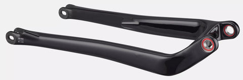 Specialized Chainstay MY21 Stumpjumper EVO, CARBON CHAINSTAY, 12X148MM - GLOSS BLACK/WHITE
