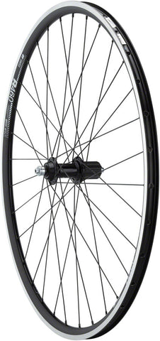 Quality Wheels Shimano 105/DT R460 Rear Wheel - 700, QR x 130mm, Rim Brake, HG 11 Road, Black, Clincher, 32H