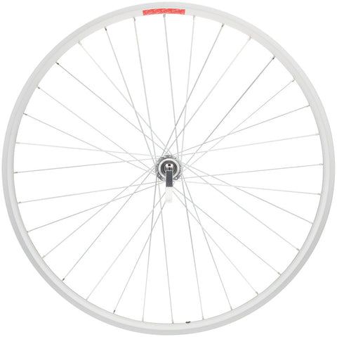 Sta-Tru Double Wall Rear Wheel - 26", QR, 10 x 135mm, Freewheel, Silver
