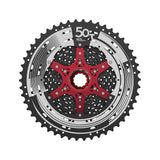 Sunrace CSMZ90 12sp Cassette, 11-50t - Black