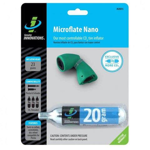 Genuine Innovations Microflate Nano Co2 Inflator