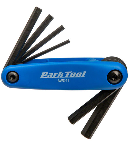Park Tool AWS-11 Metric Folding Hex Wrench Set